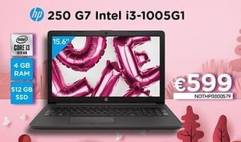 Hp 250 g7 intel i3-1005g1