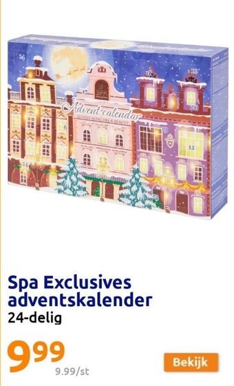 Action Spa Exclusives adventskalender 24-delig aanbieding