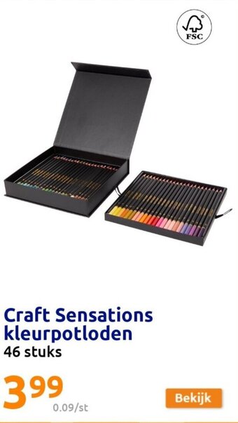 Craft Sensations kleurpotloden 46 stuks