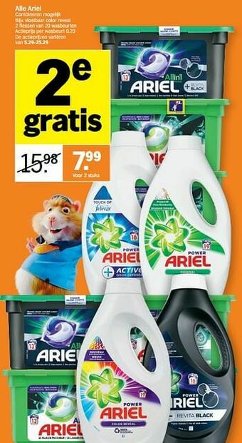 Albert Heijn Vloeibaar color reveal aanbieding