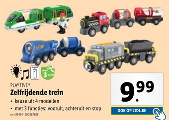 PLAYTIVE Zelfrijdende trein