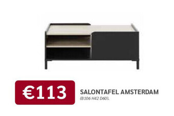 Crack Salontafel amsterdam aanbieding