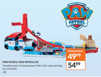 Fun PAW PATROL PAW PATROLLER aanbieding