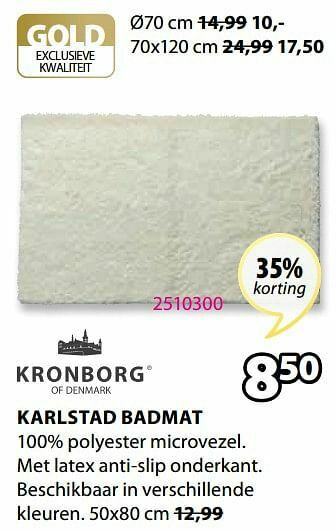 Jysk Karlstad badmat aanbieding