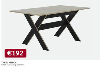 Crack Tafel medoc aanbieding