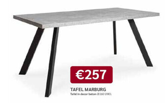 Crack Tafel marburg aanbieding