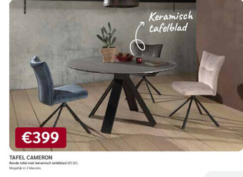 Crack Tafel cameron aanbieding