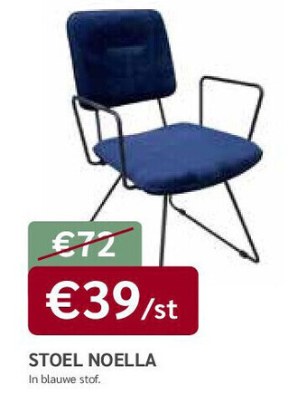 Crack Stoel noella aanbieding