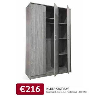 Crack Kleerkast ray aanbieding