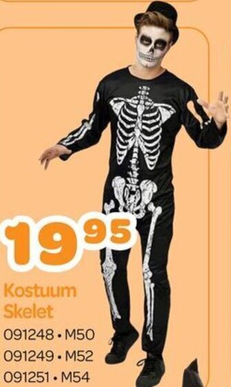 Happyland Kostuum Skelet aanbieding