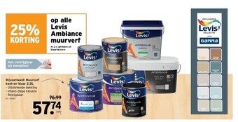 GAMMA Muurverf kant-en-klaar 2,5l aanbieding