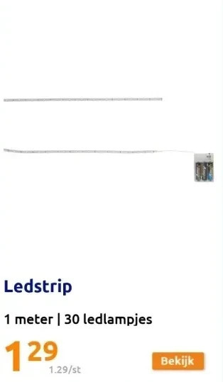 Action Ledstrip aanbieding
