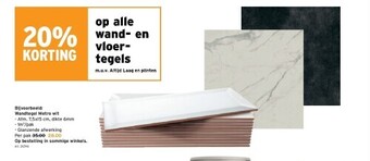 GAMMA Wandtegel metro wit aanbieding