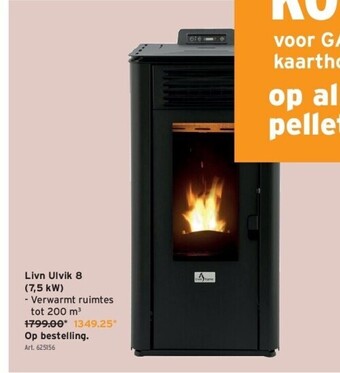 GAMMA Livn ulvik 8 (7,5 kw) aanbieding