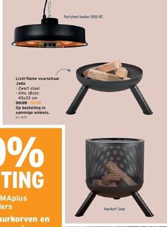 GAMMA Livin’fl ame vuurschaal jada aanbieding