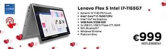 Lenovo flex 5 intel i7-1165g7