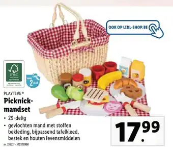 Playtive Picknick mandset