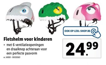 Lidl Fietshelm voor kinderen aanbieding