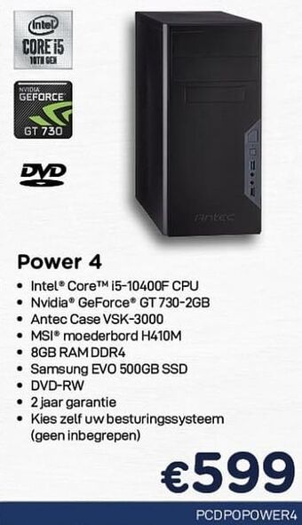 CompuDeals Pointer systems power 4 aanbieding