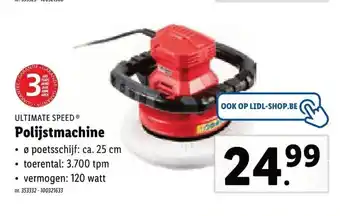 Lidl Ultimate Speed Polijstmachine aanbieding