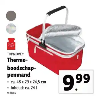 Lidl Topmove Thermo-boodschap-penmand aanbieding