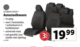 Ultimate Speed Autostoelhoezen
