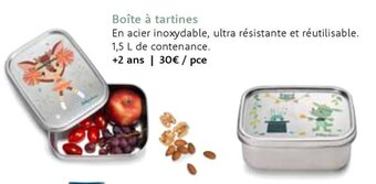 Boîte à tartines