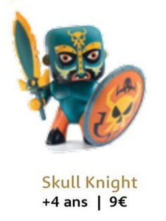 Les Choses Chouettes Skull Knight +4 ans aanbieding