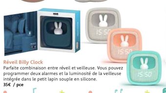 Les Choses Chouettes Réveil Billy Clock aanbieding