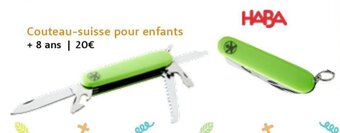 HABA Couteau-suisse pour enfants + 8 ans