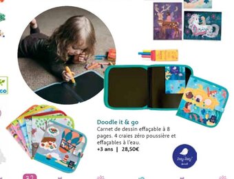 Les Choses Chouettes Doodle it & go aanbieding