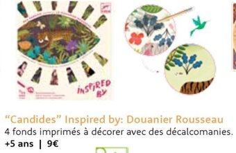 Les Choses Chouettes "Candides" Inspired by: Douanier Rousseau aanbieding