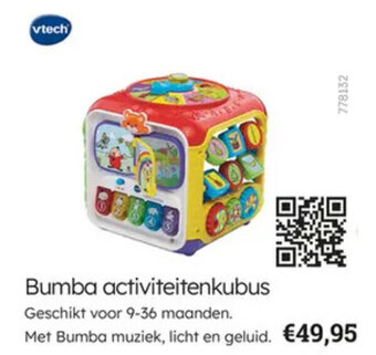 Multi bazar Bumba activiteitenkubus aanbieding