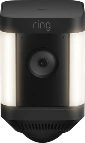 Coolblue Ring spotlight cam plus - battery - zwart aanbieding