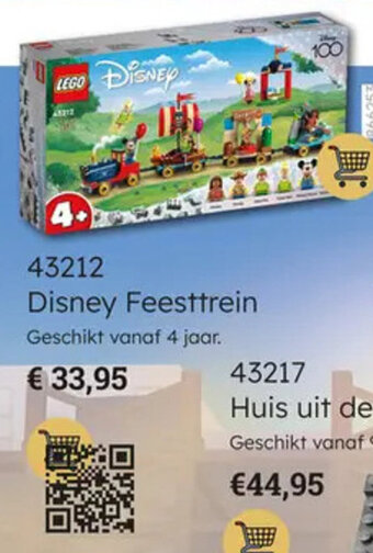 Multi bazar Disney Feesttrein aanbieding