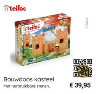 Multi bazar Bouwdoos kasteel aanbieding