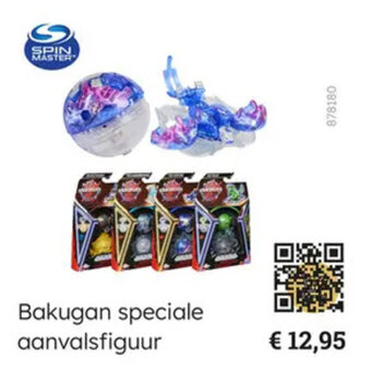 Multi bazar Bakugan speciale aanvalsfiguur aanbieding