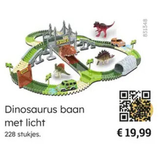 Multi bazar Dinosaurus baan met licht aanbieding