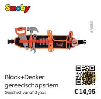 Multi bazar Black+Decker gereedschapsriem aanbieding