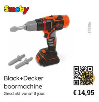 Multi bazar Black+Decker boormachine aanbieding