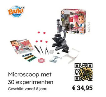 Multi bazar Microscoop met 30 experimenten aanbieding