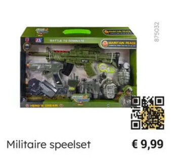 Multi bazar Militaire speelset aanbieding