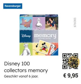 Multi bazar Disney 100 collectors memory aanbieding