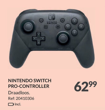 Fun NINTENDO SWITCH PRO-CONTROLLER aanbieding