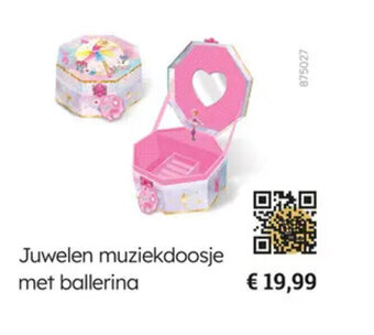 Multi bazar Juwelen muziekdoosje met ballerina aanbieding