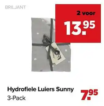 Hydrofiele luiers sunny