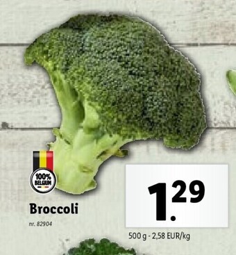 Lidl Broccoli aanbieding