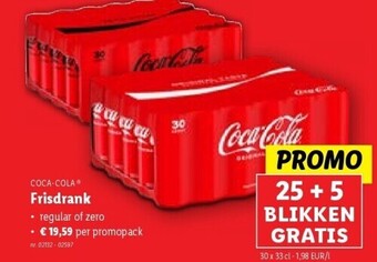 Lidl Frisdrank aanbieding