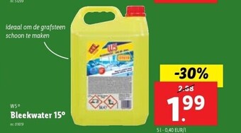 Lidl Bleekwater 15° aanbieding