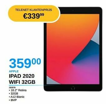 Apple ipad 2020 wifi 32gb